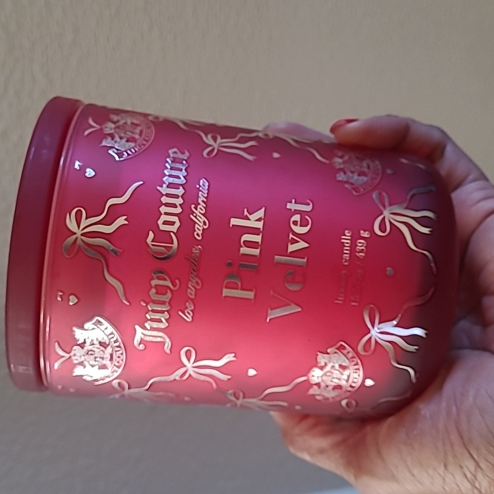 Juicy Couture Pink Velvet Scented Candle - 15.5oz